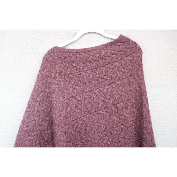 J.Jill Cable Knit Poncho Sweater-Size OS-Very Soft - Picture 9 of 9